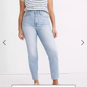 MADEWELL CURVY PERFECT VINTAGE JEAN IN FIORE WASH